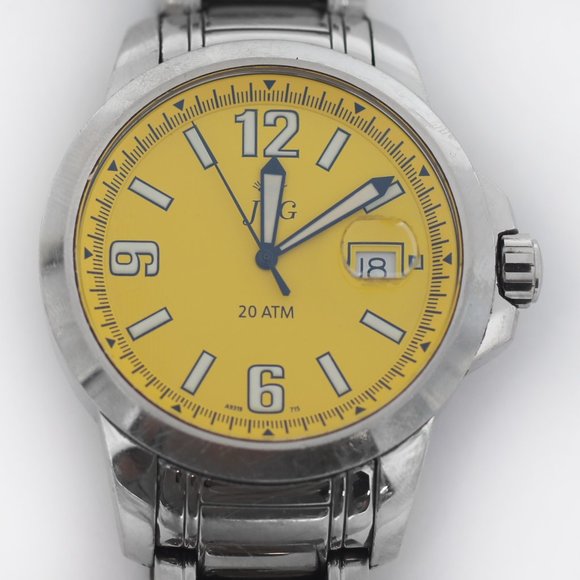 JTG Date Stainless Steel Watch - Picture 3 of 5